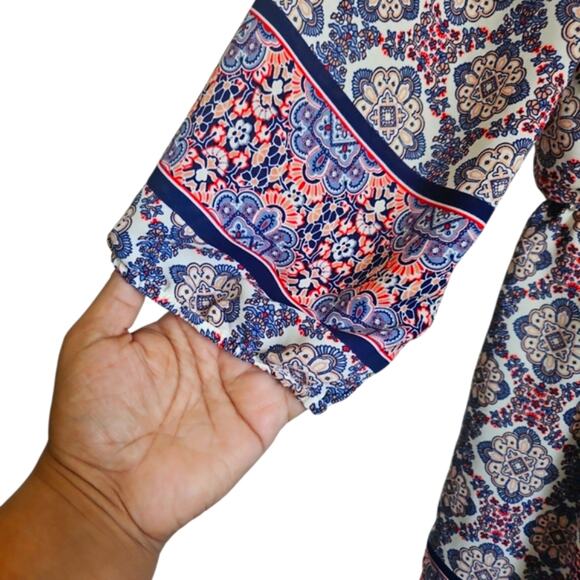 Almost Famous Patterned Romper - Picture 2 of 6